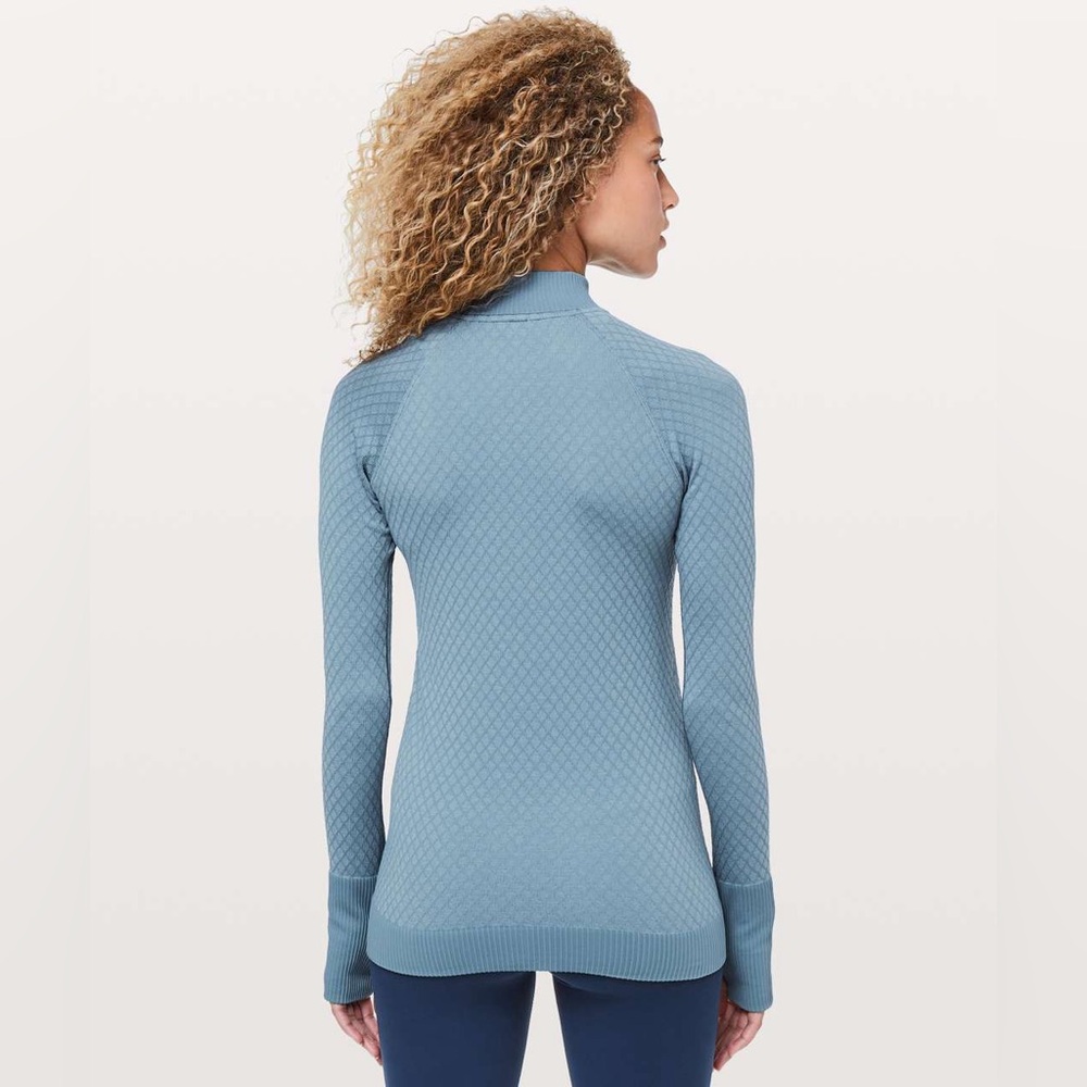 LULULEMON REST LESS 1/2 ZIP - Picture 2 of 9